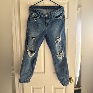 Cute comfy boyfriend jeans by Judy Blue
